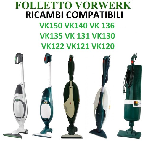 Ricambi sacchetti folletto - sacchetti,